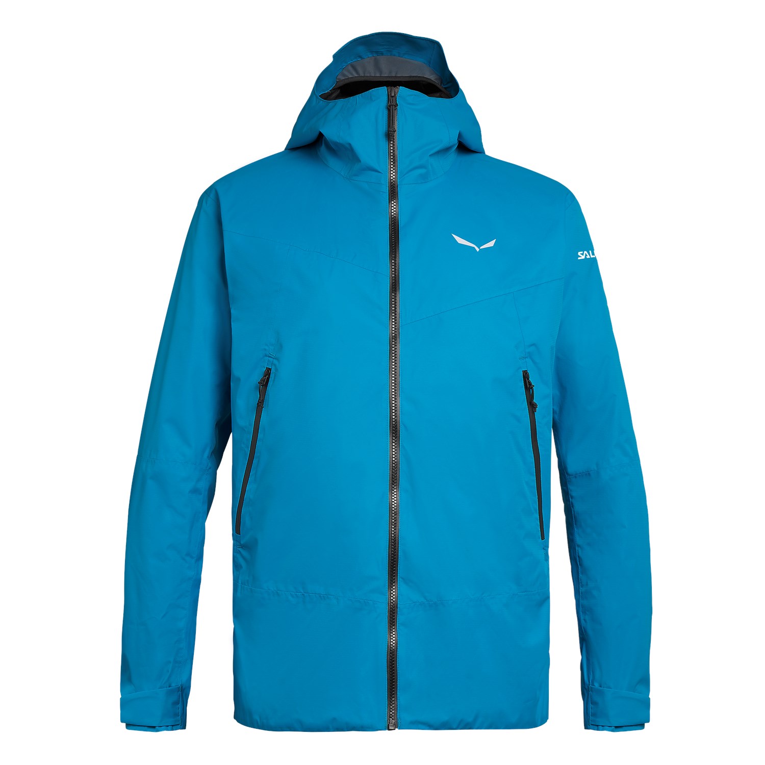 Salewa Men's Puez Clastic 2 Powertex Hardshell Jackets Blue YVO-481905